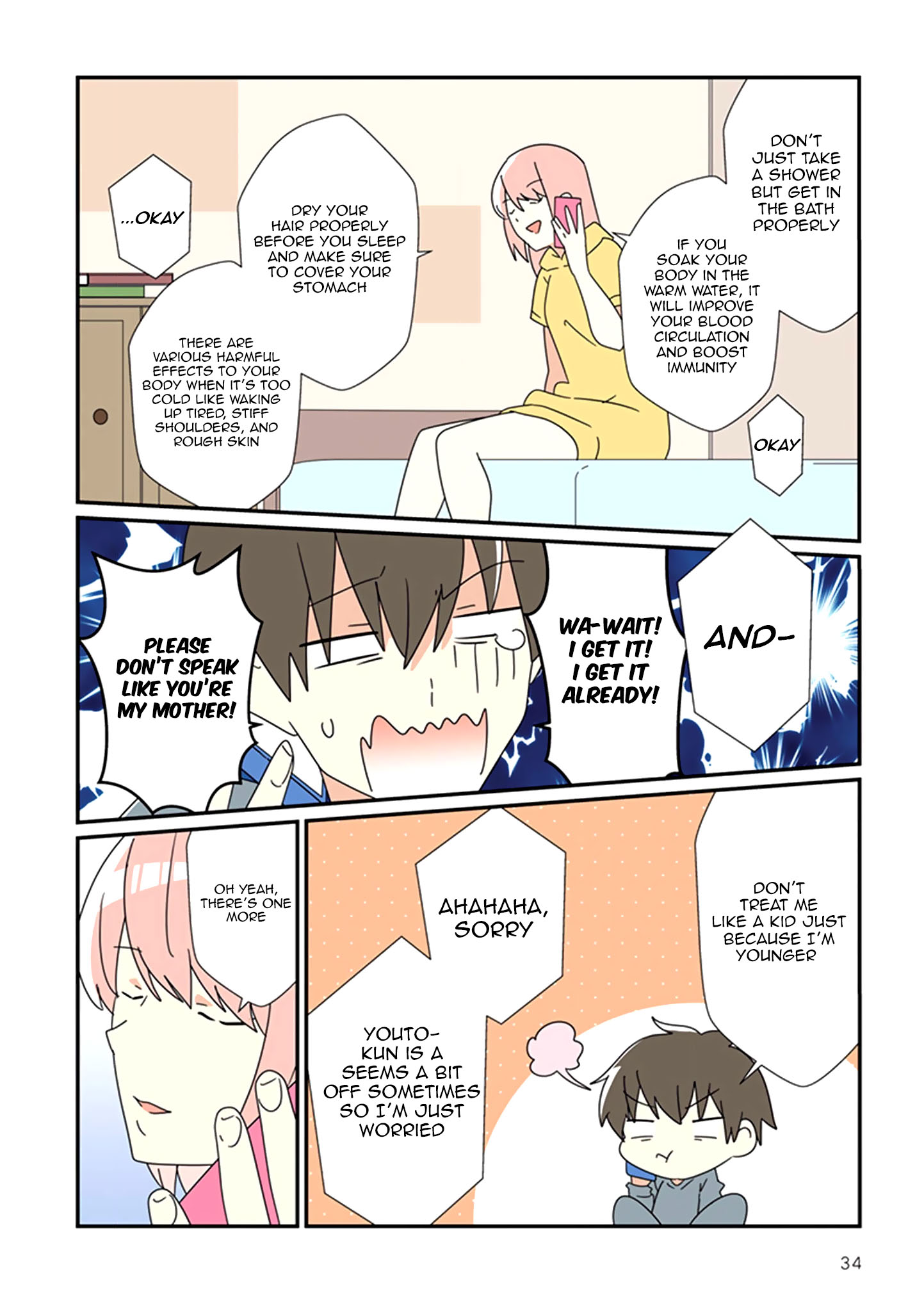 Read My Girlfriend Mentally Drains Me With Her Trivia EN Manga Online