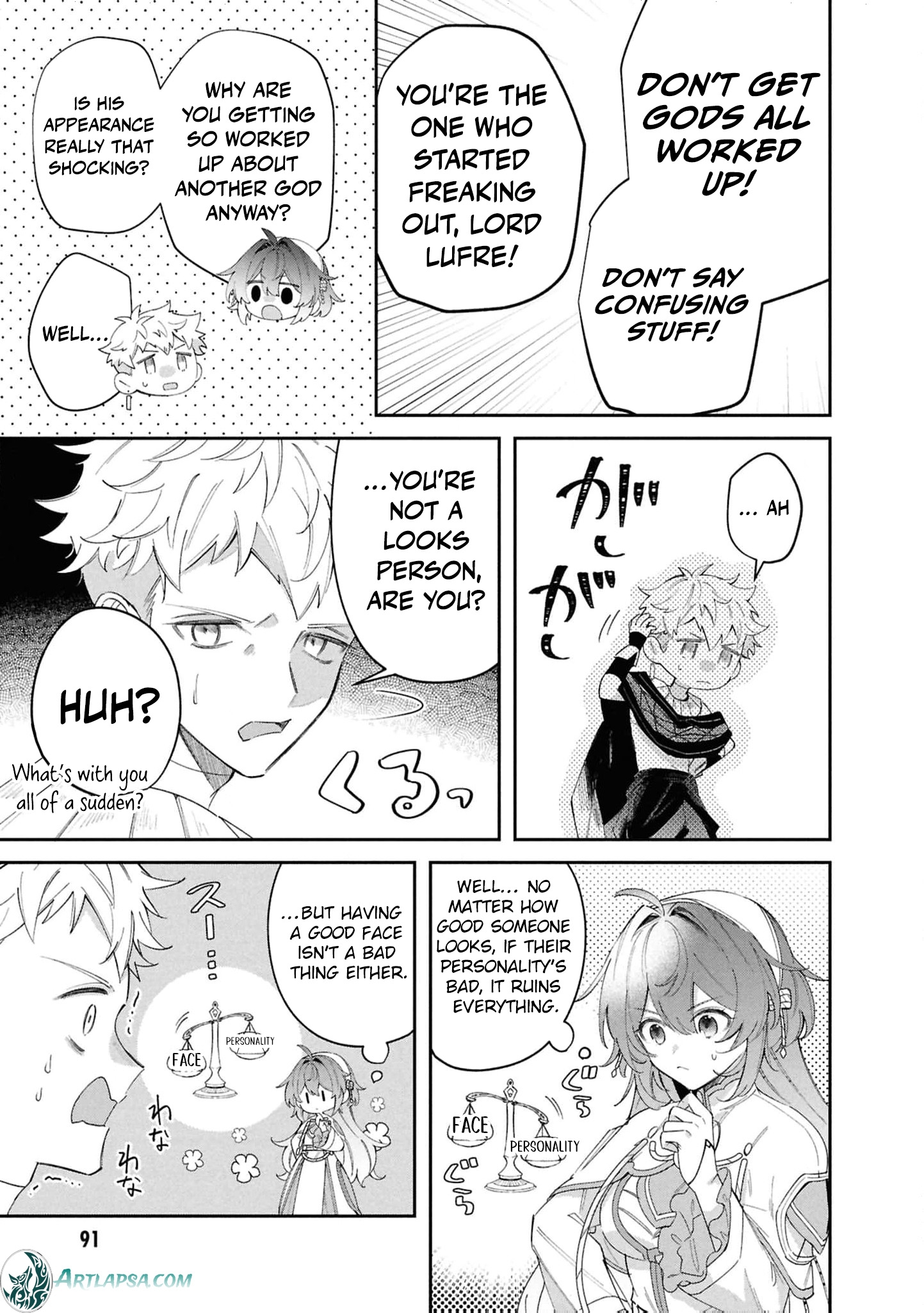 Read My Marriage with the Hideous God EN Manga Online