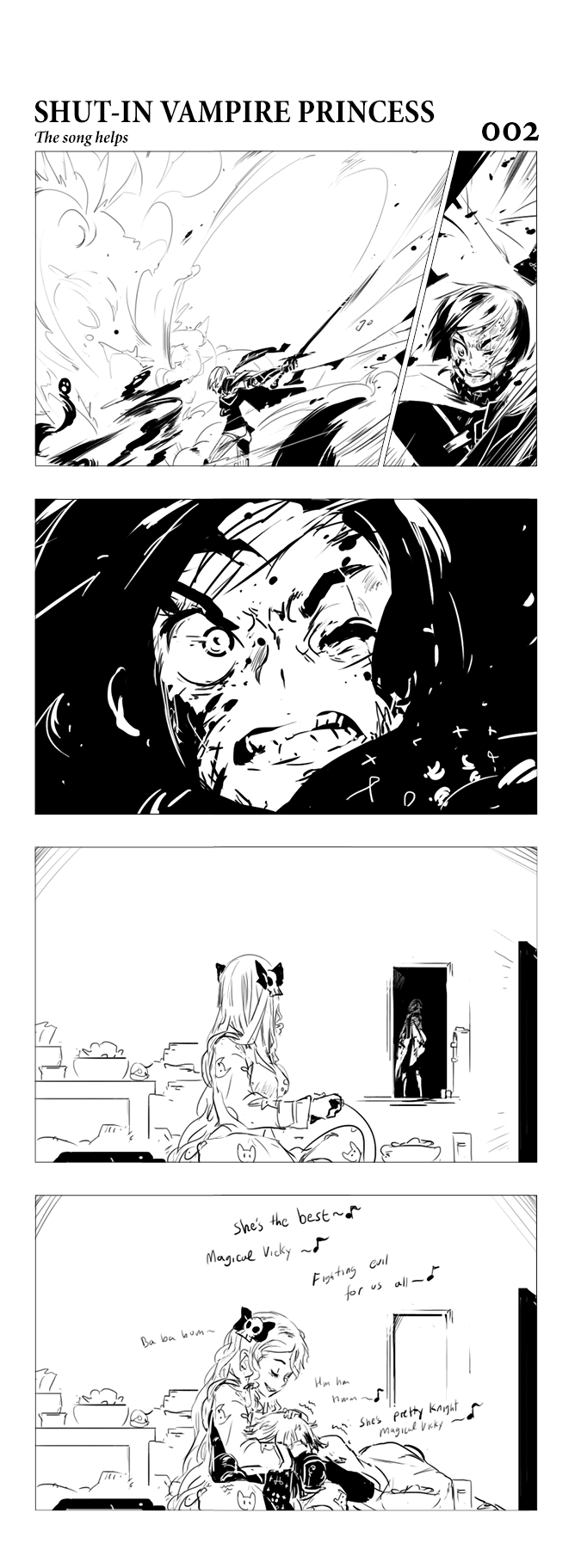 Read My Shut-In Vampire Princess EN Manga Online