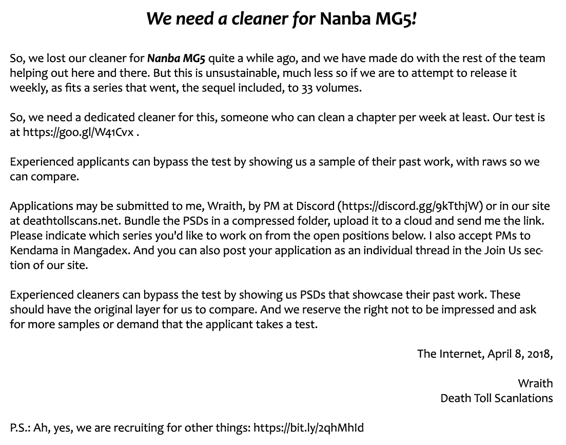Read Nanba MG5 EN Manga Online