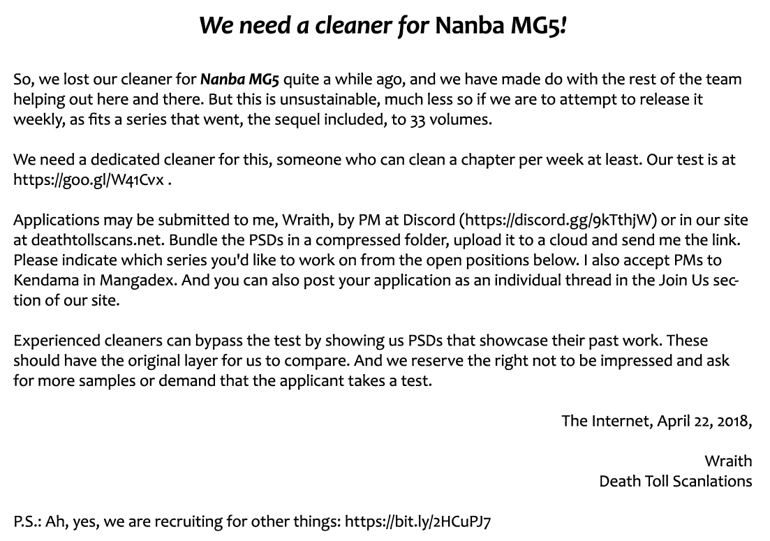 Read Nanba MG5 EN Manga Online