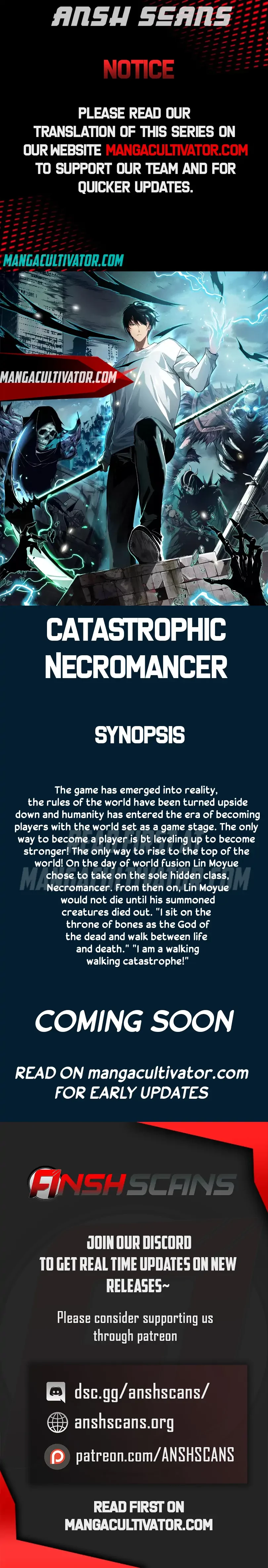 Read Necromancer, the Ultimate Scourge EN Manga Online