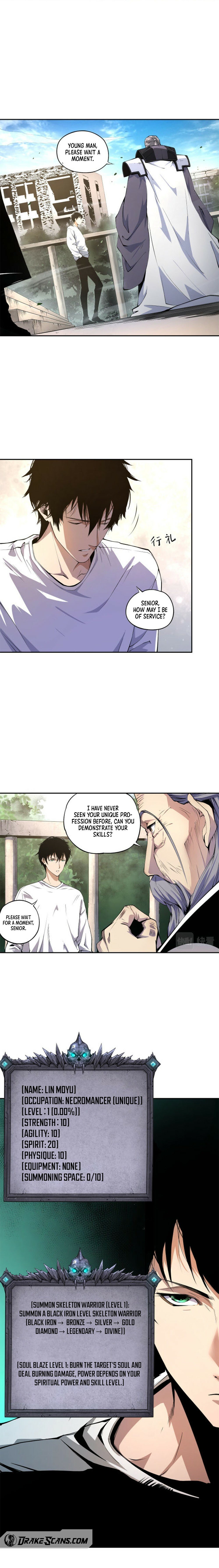 Read Necromancer, the Ultimate Scourge EN Manga Online