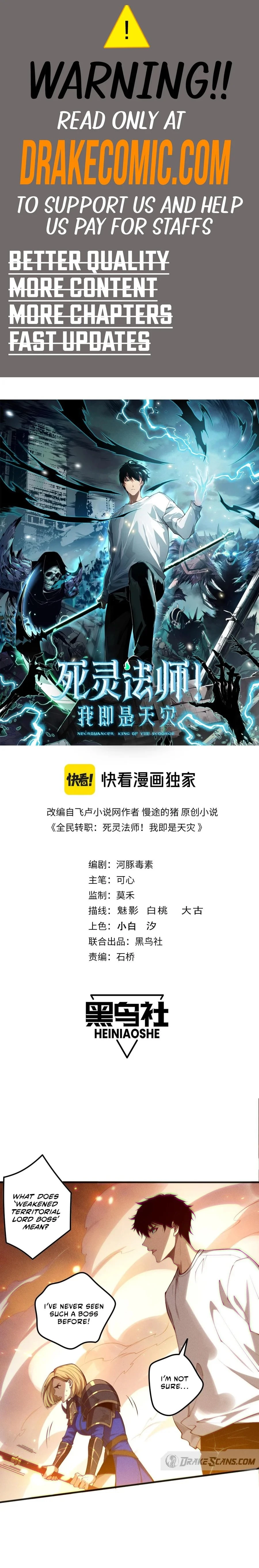 Read Necromancer, the Ultimate Scourge EN Manga Online