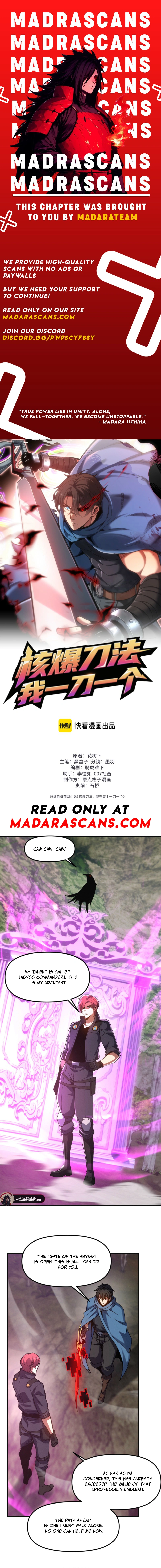 Read Nuclear Slash Technique One Hit One Kill EN Manga Online