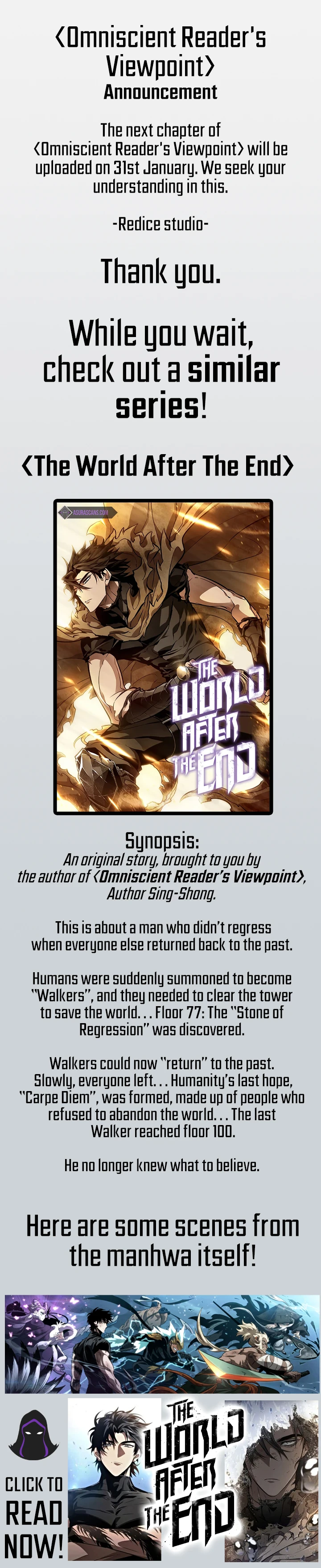 Read Omniscient Readers Viewpoint EN Manga Online