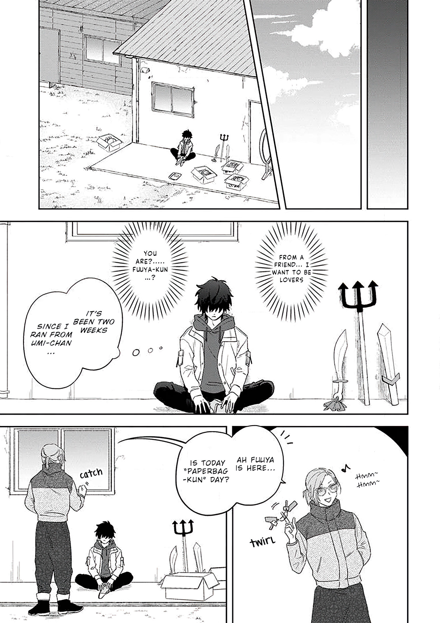 Read Paperbag Kun Is In Love EN Manga Online
