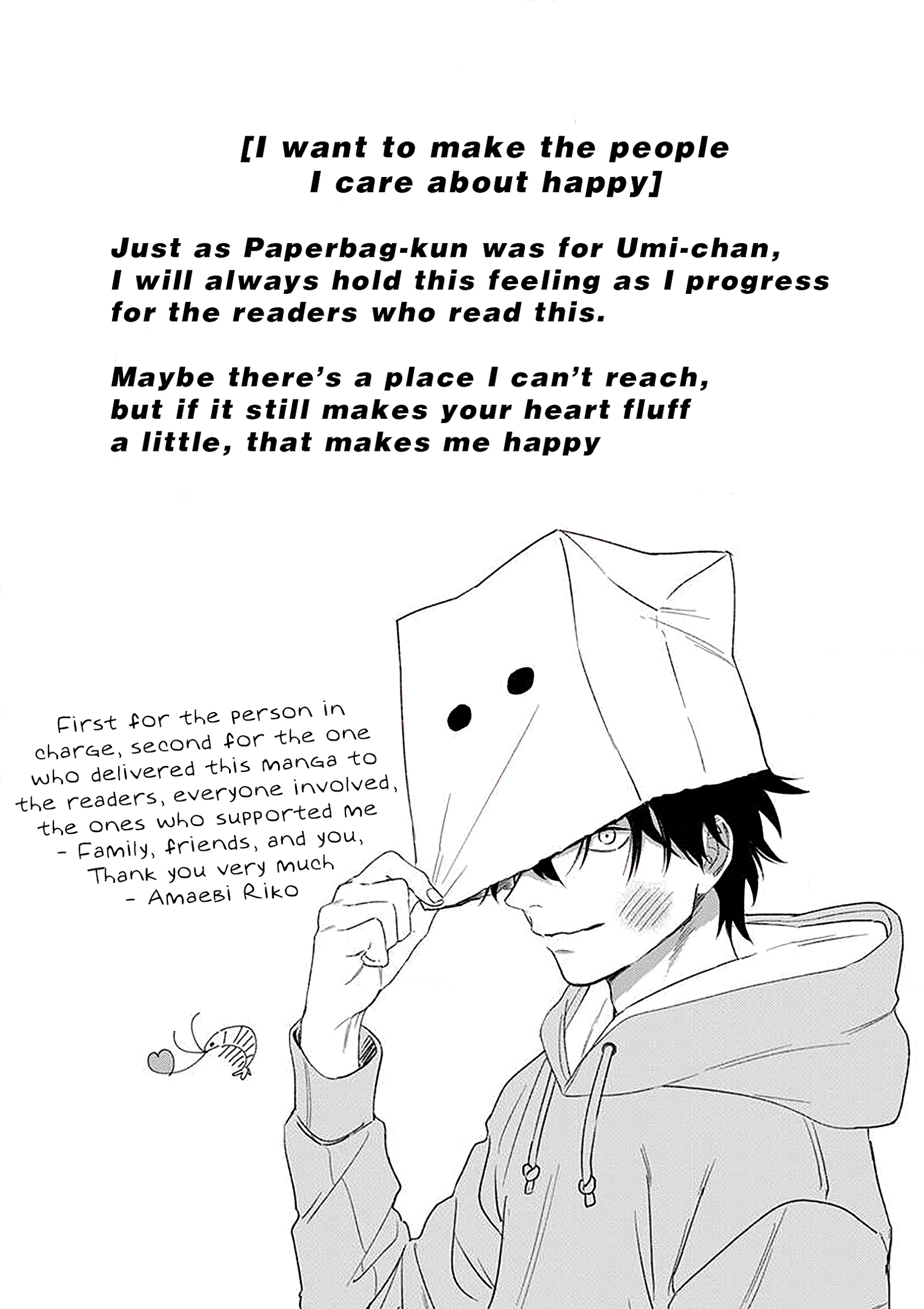 Read Paperbag Kun Is In Love EN Manga Online