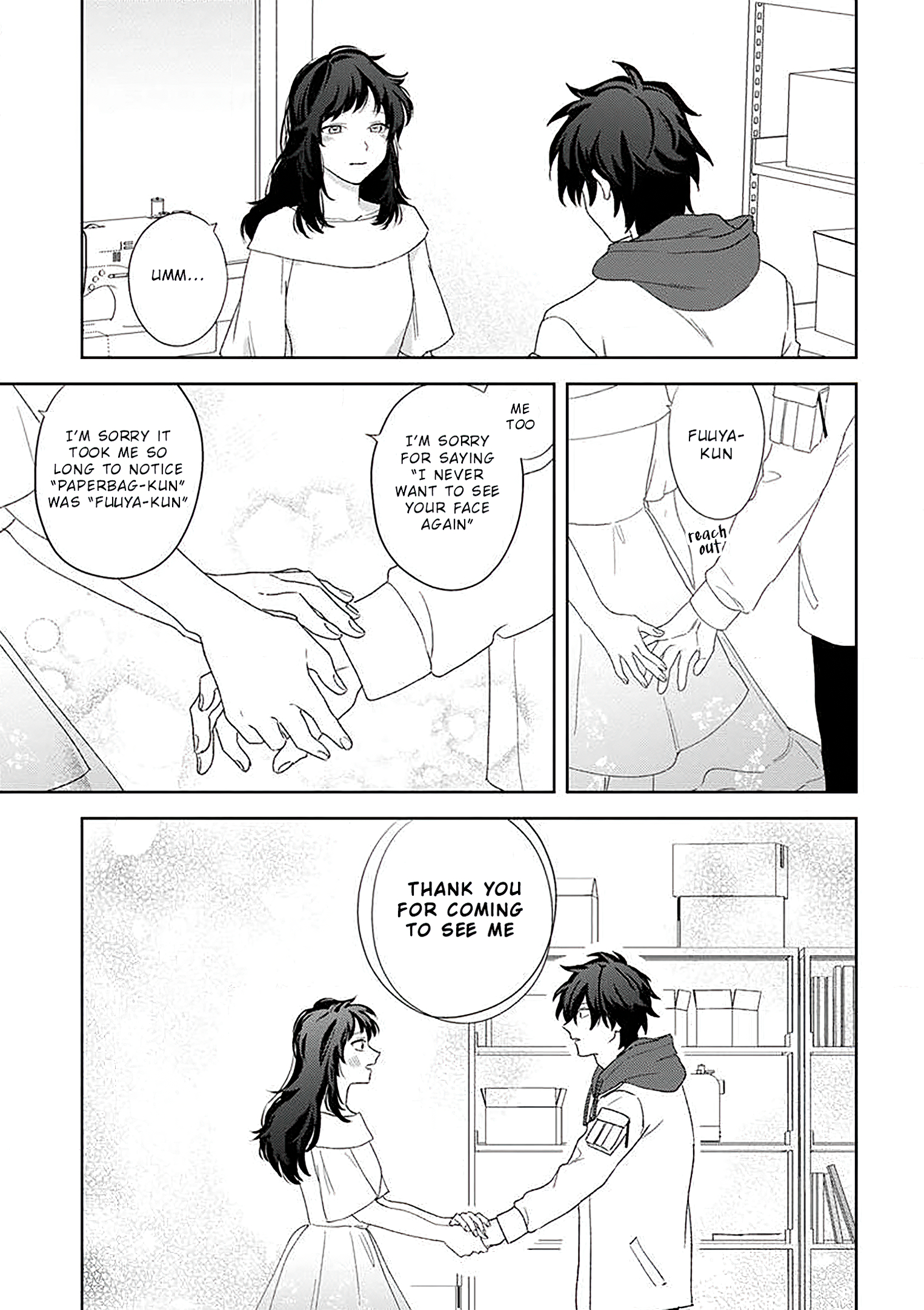 Read Paperbag Kun Is In Love EN Manga Online