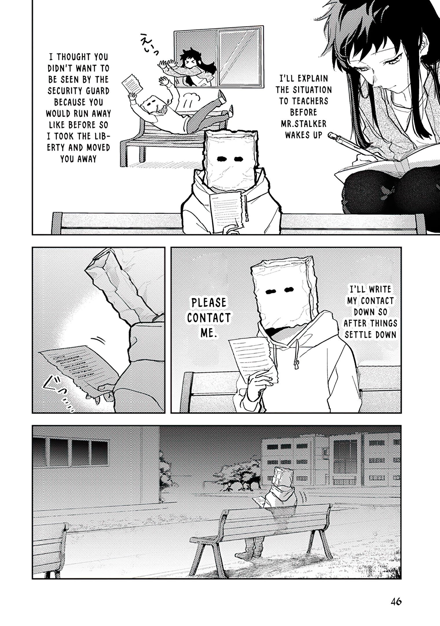 Read Paperbag Kun Is In Love EN Manga Online