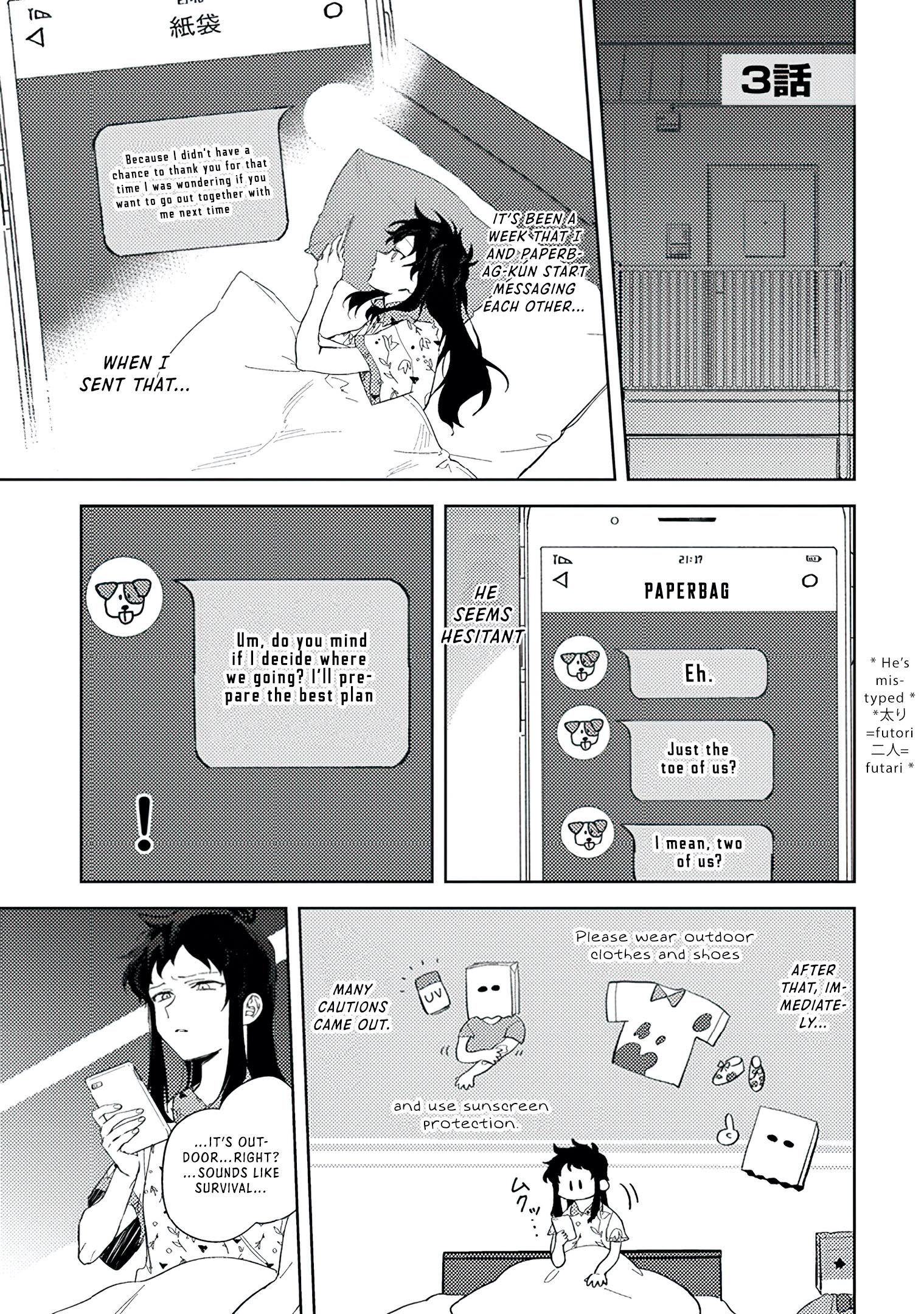 Read Paperbag Kun Is In Love EN Manga Online