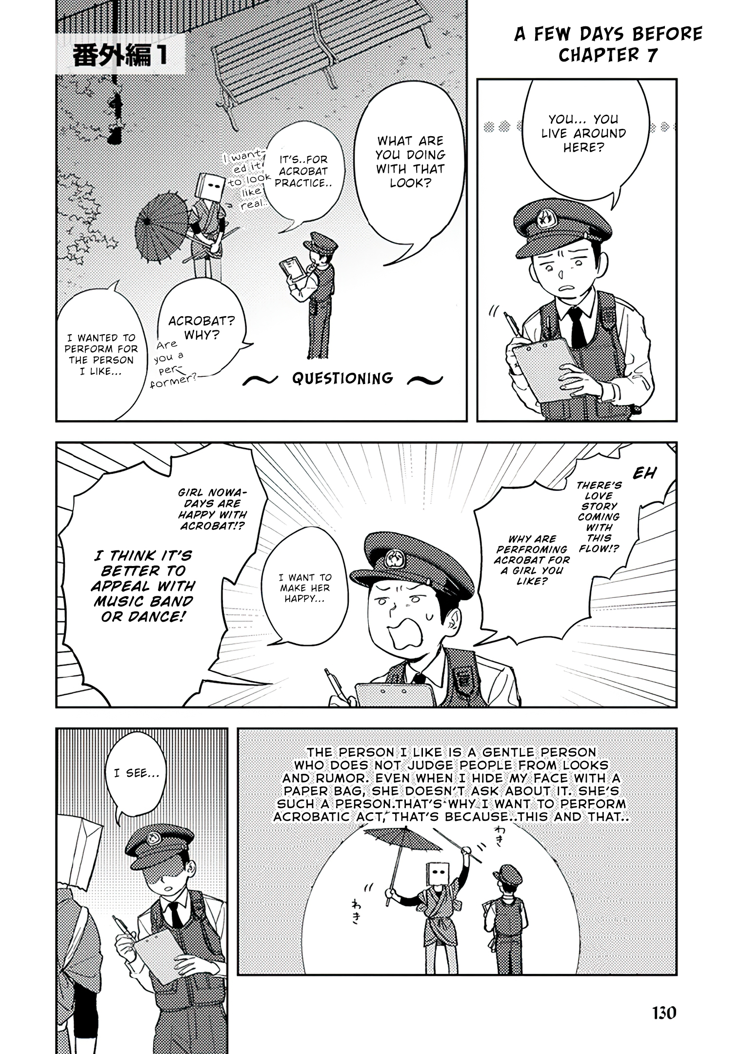 Read Paperbag Kun Is In Love EN Manga Online