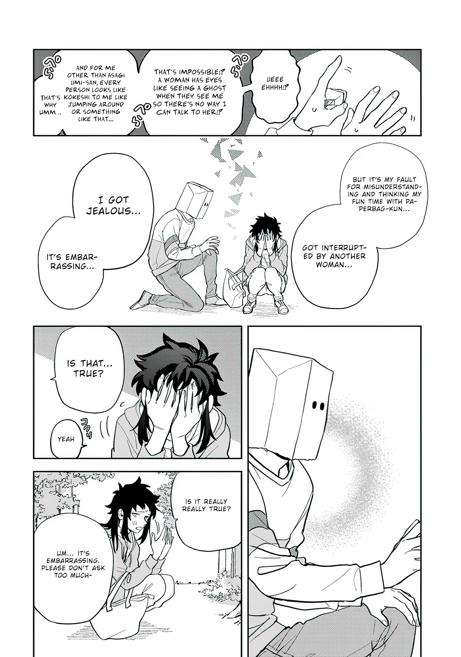 Read Paperbag Kun Is In Love EN Manga Online