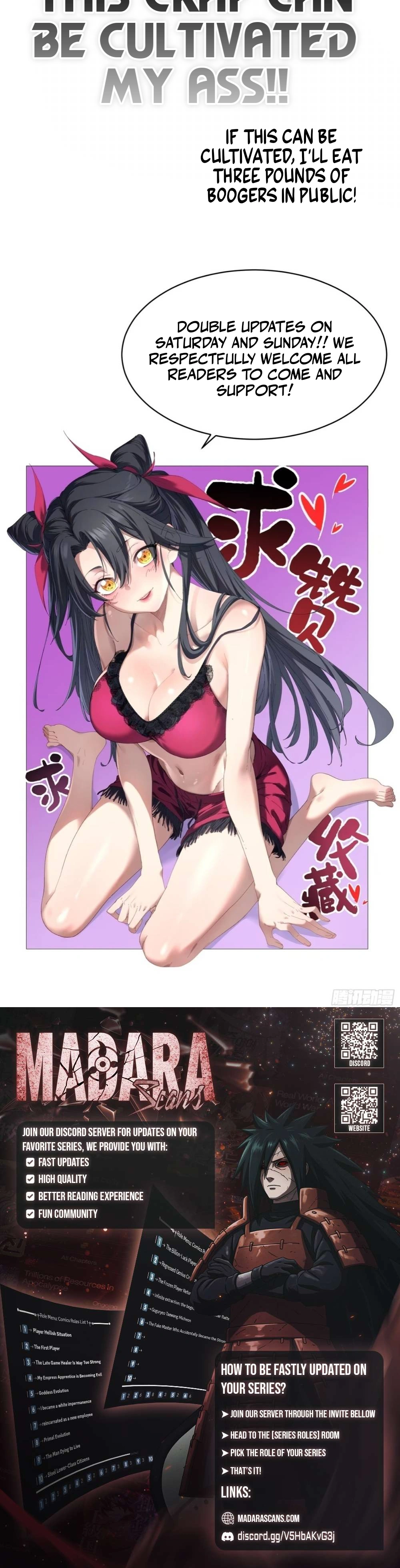 Read People Actually Think Cultivation Is Hard EN Manga Online