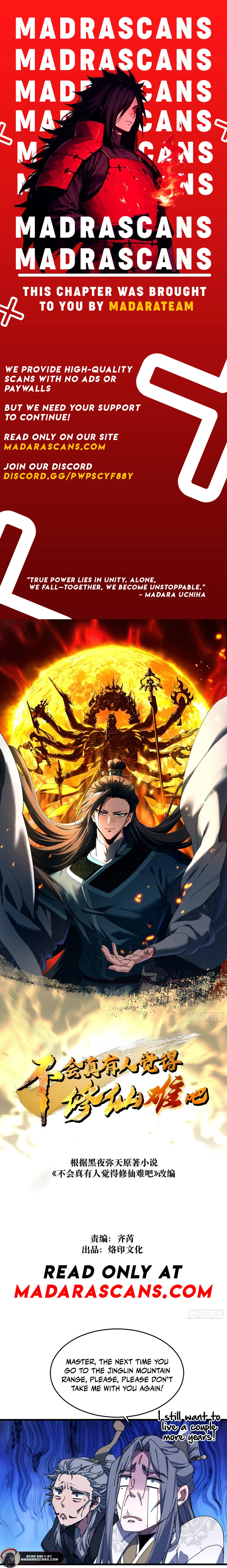 Read People Actually Think Cultivation Is Hard EN Manga Online