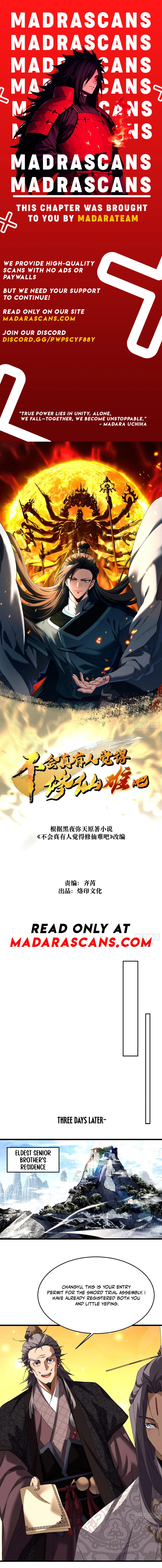 Read People Actually Think Cultivation Is Hard EN Manga Online