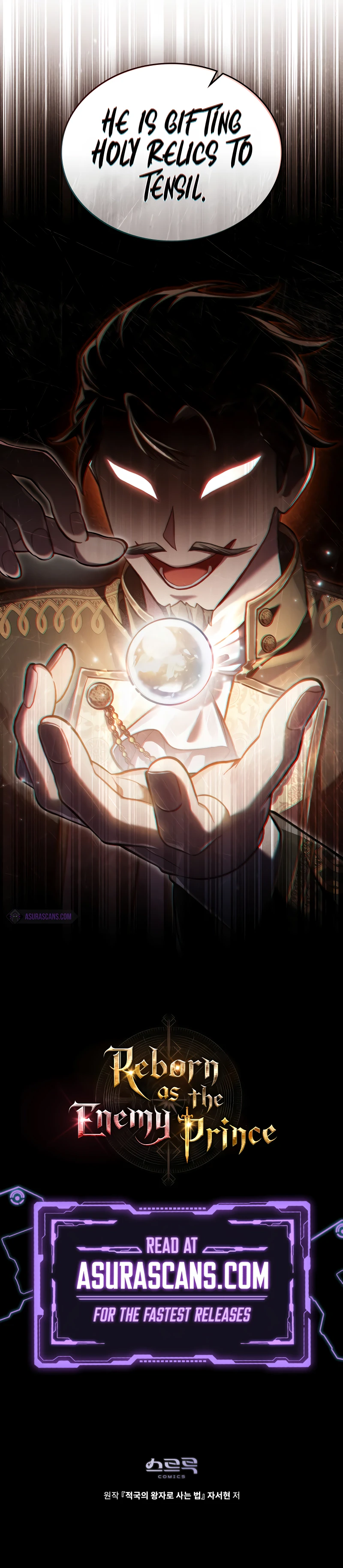 Read Reborn As The Enemy Prince EN Manga Online