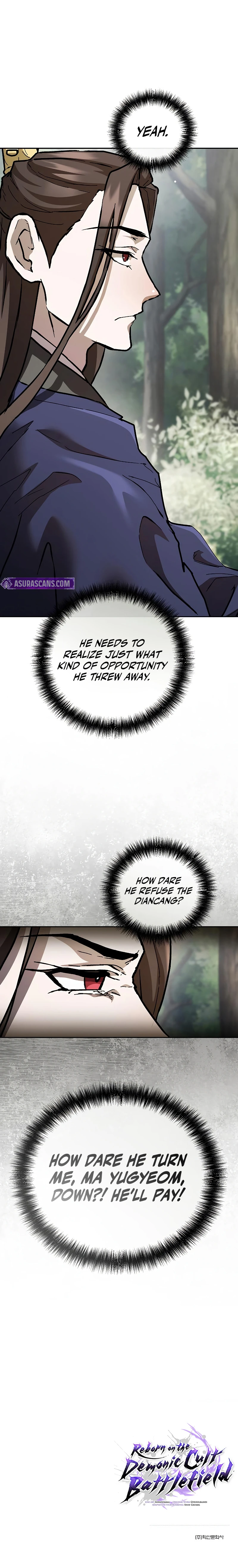 Read Reborn On The Demonic Cult Battlefield EN Manga Online