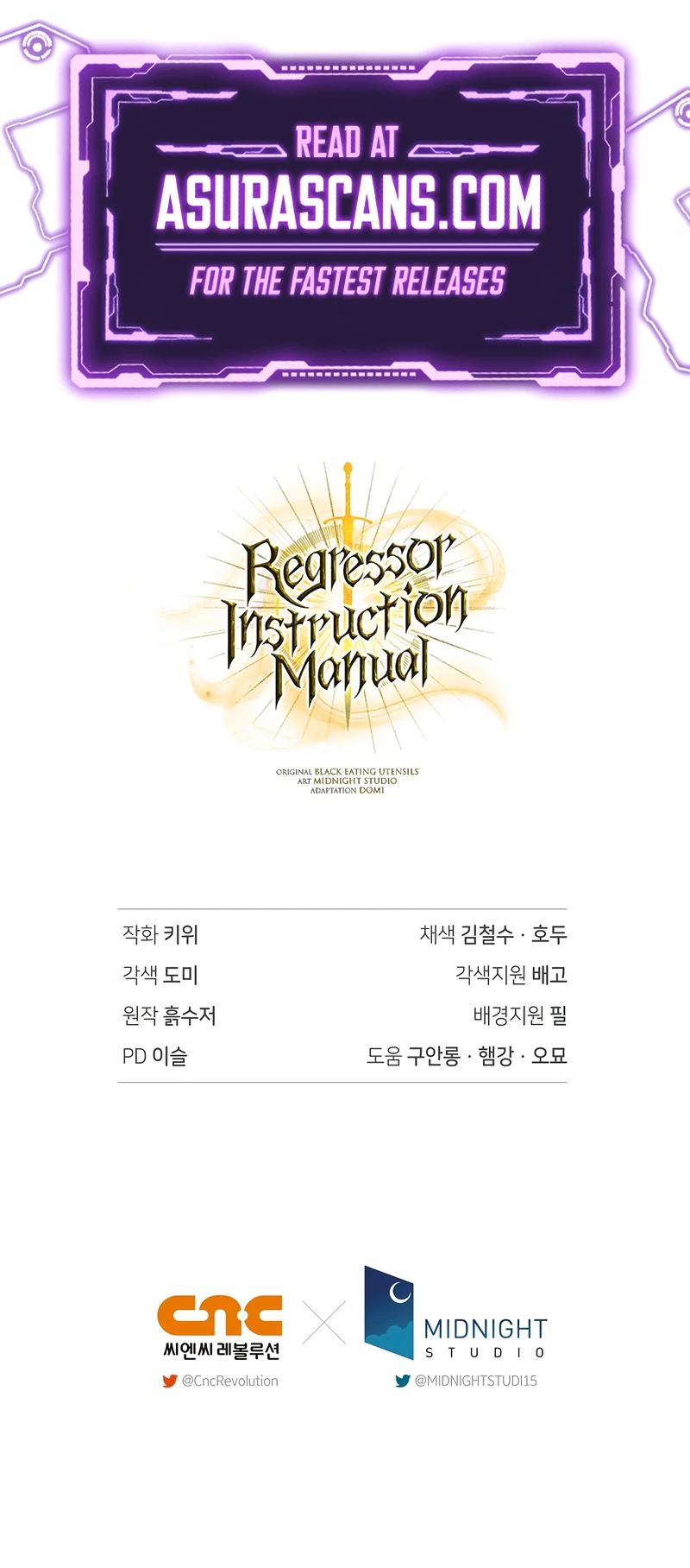 Read Regressor Instruction Manual EN Manga Online