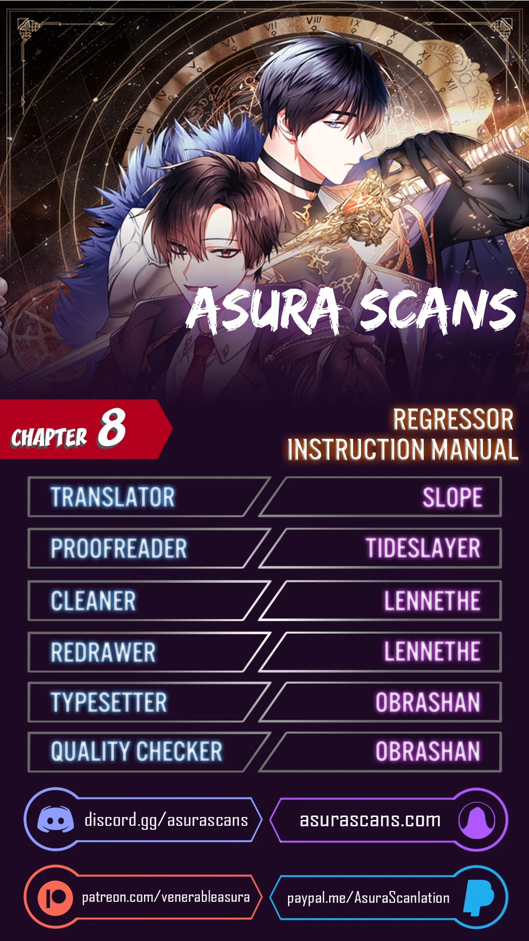 Read Regressor Instruction Manual EN Manga Online