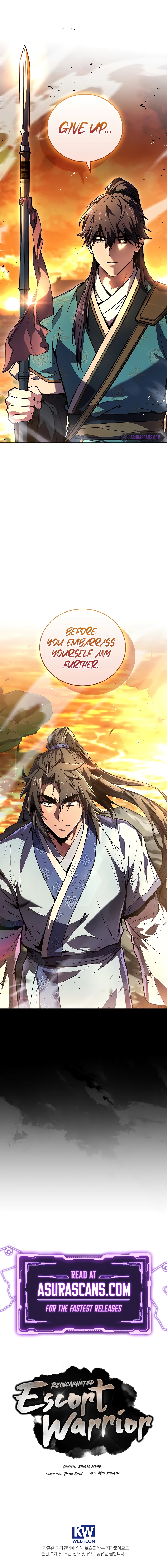 Read Reincarnated Escort Warrior EN Manga Online