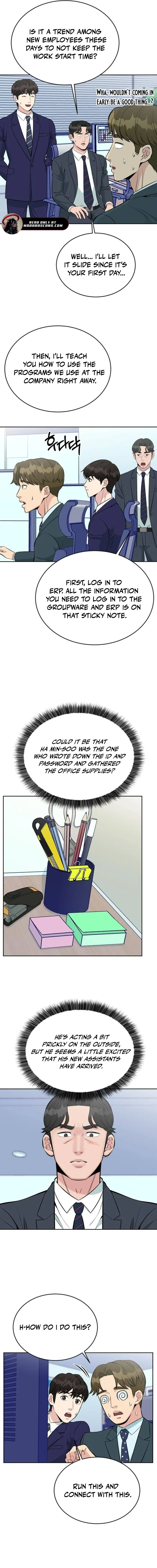 Read Reincarnated as a New Employee EN Manga Online