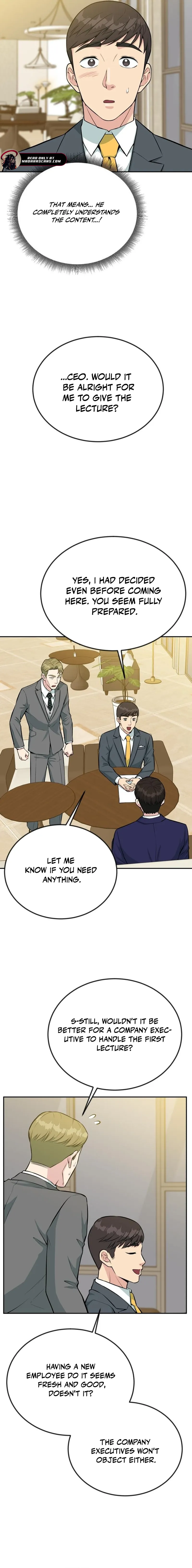 Read Reincarnated as a New Employee EN Manga Online