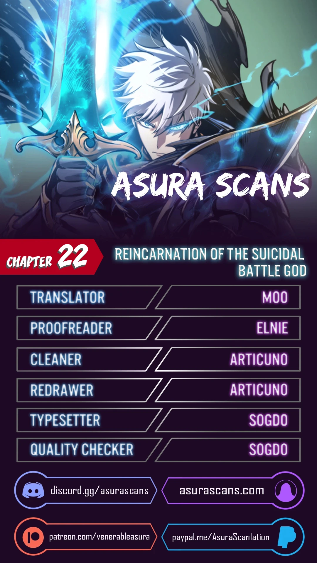 Read Reincarnation Of The Suicidal Battle God EN Manga Online