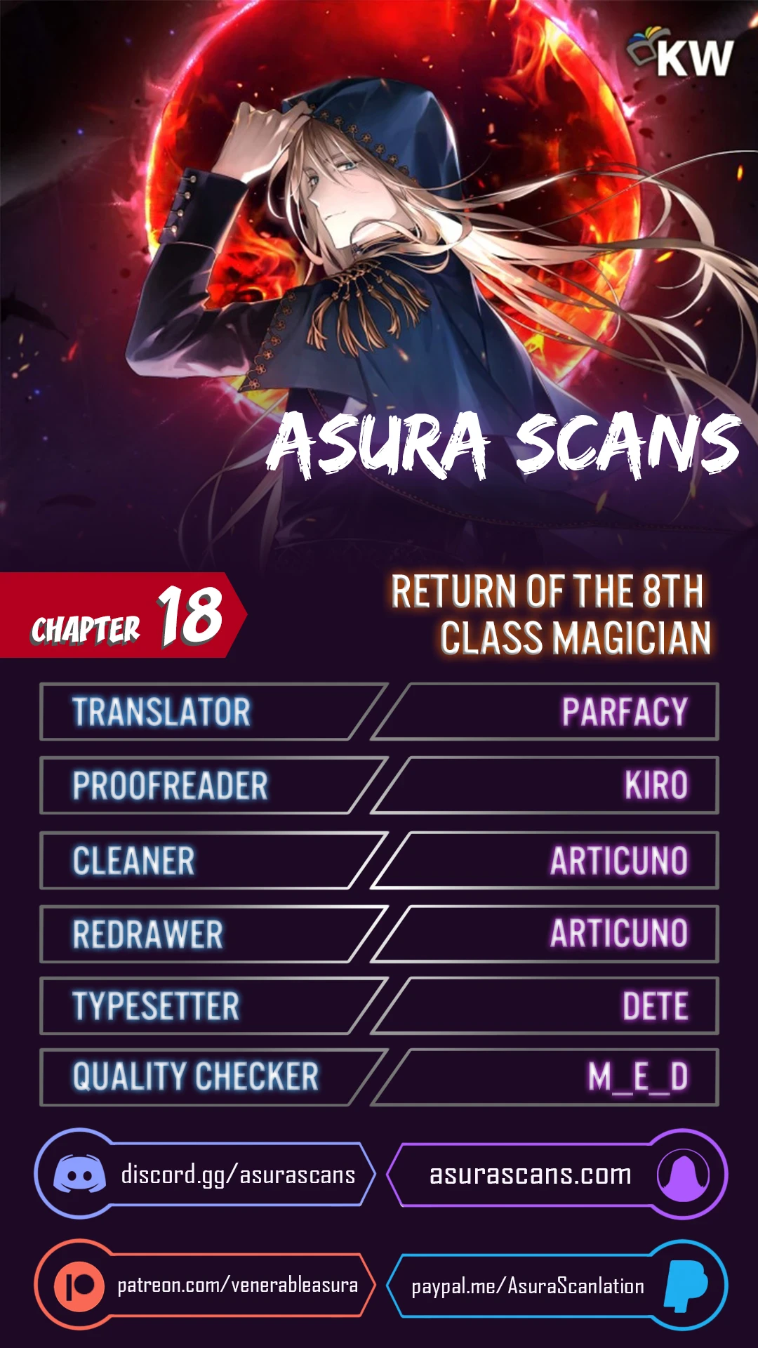Read Return Of The 8Th Class Magician EN Manga Online