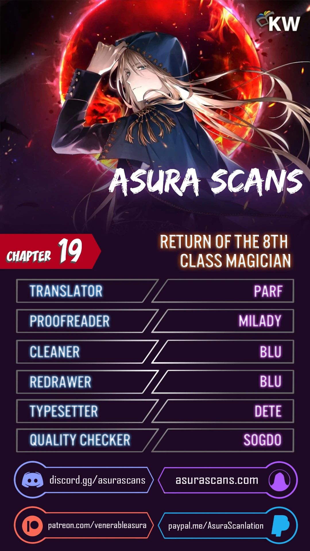 Read Return Of The 8Th Class Magician EN Manga Online