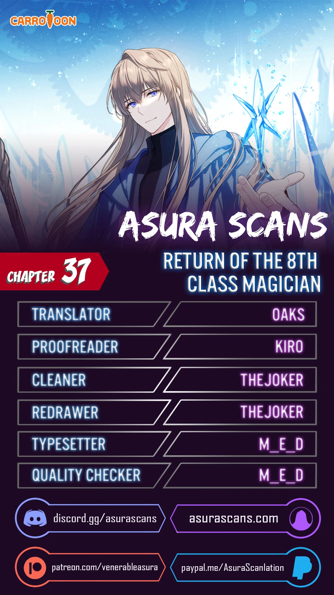 Read Return Of The 8Th Class Magician EN Manga Online