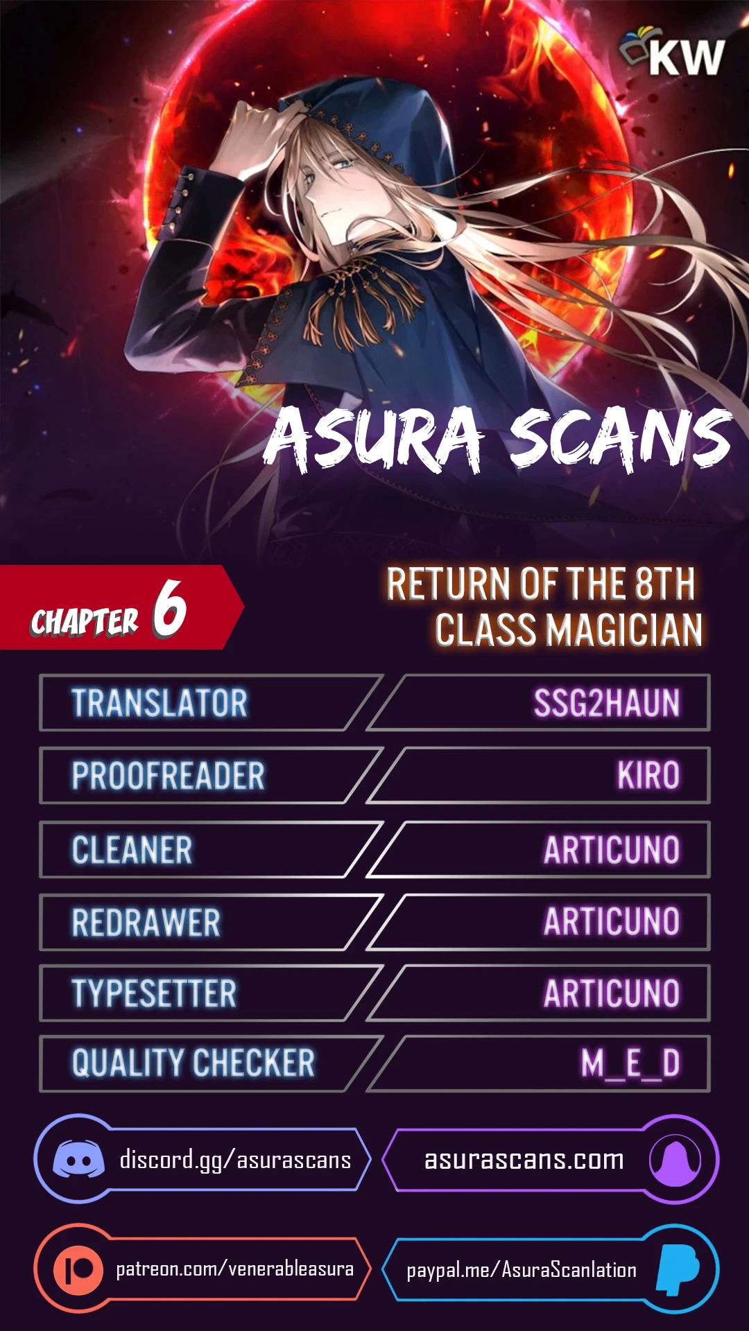 Read Return Of The 8Th Class Magician EN Manga Online