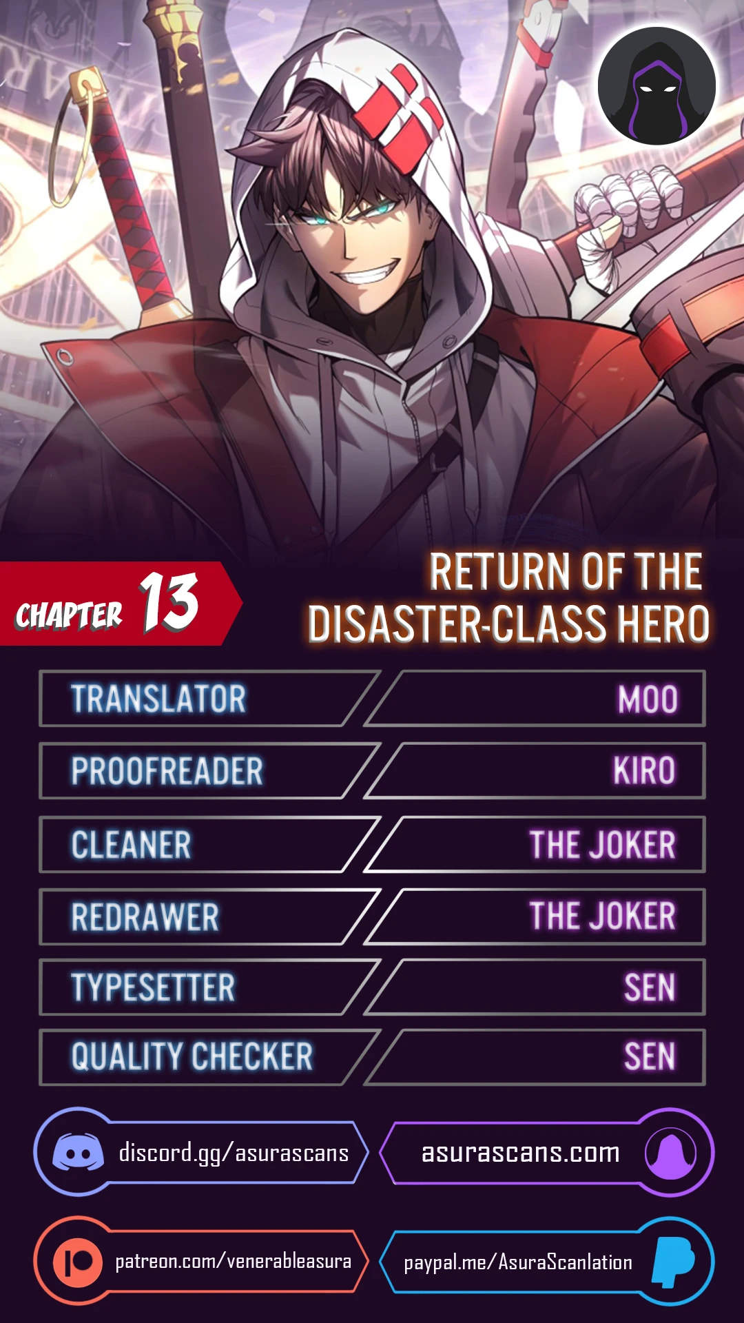 Read Return of the Disaster-Class Hero EN Manga Online