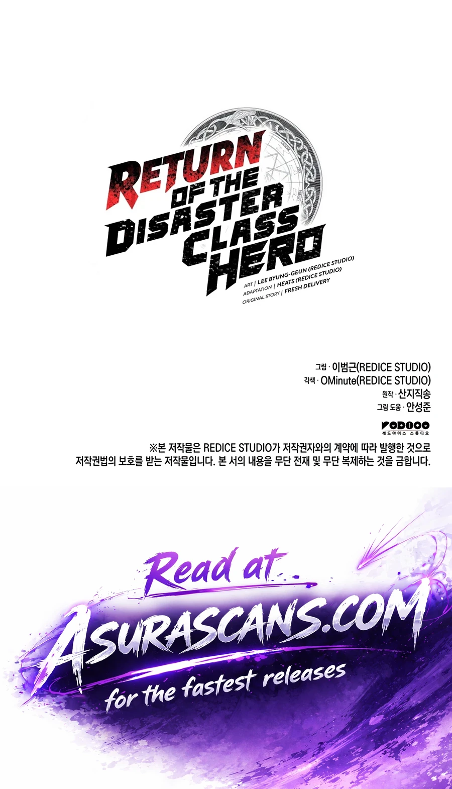 Read Return of the Disaster-Class Hero EN Manga Online