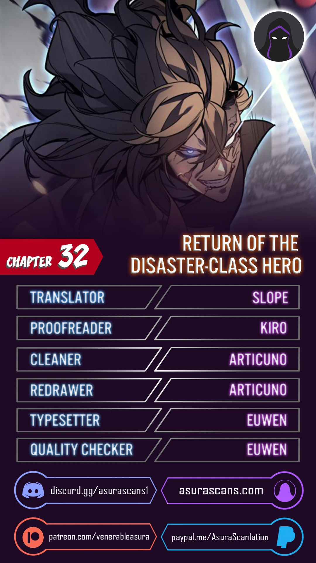Read Return of the Disaster-Class Hero EN Manga Online