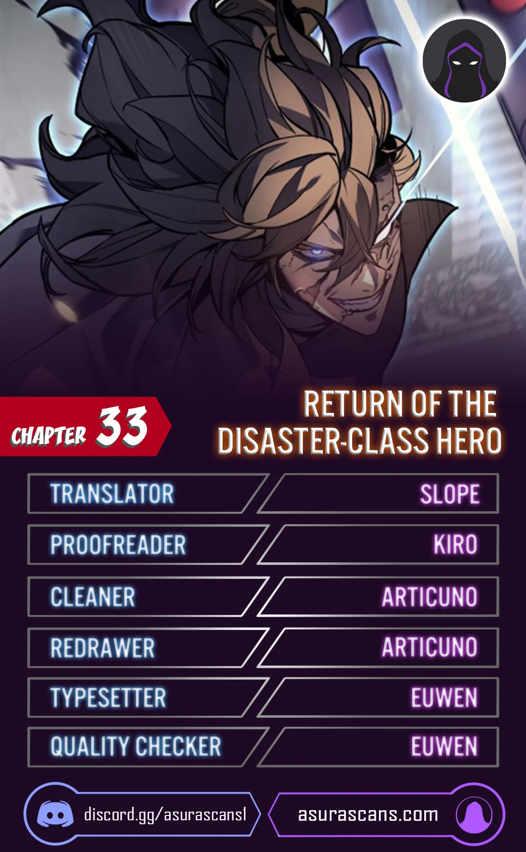 Read Return of the Disaster-Class Hero EN Manga Online