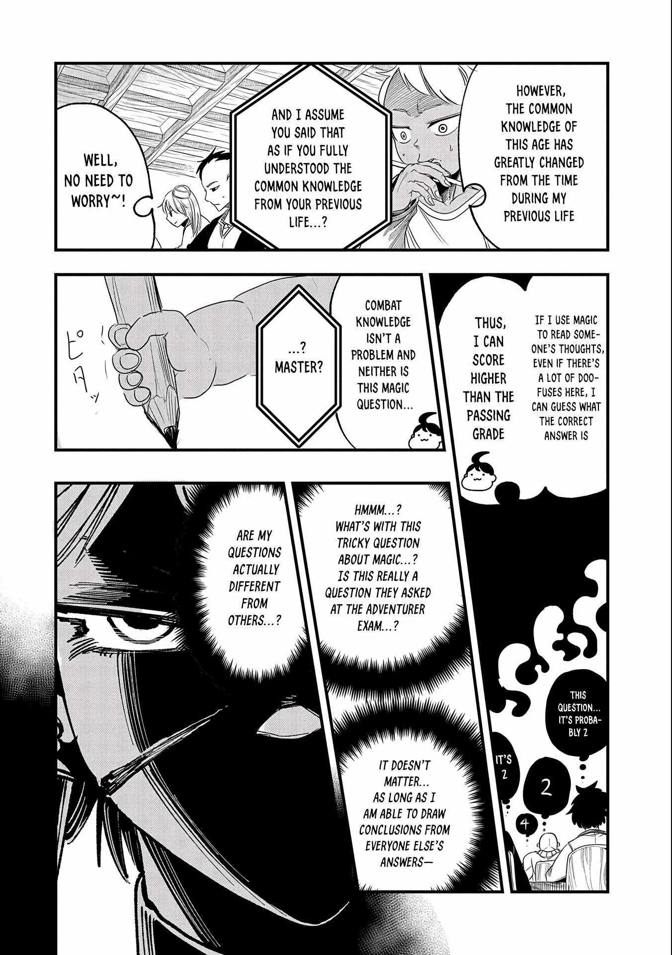 Read Since My Previous Life was a Wise Man, I can Afford to Live EN Manga Online