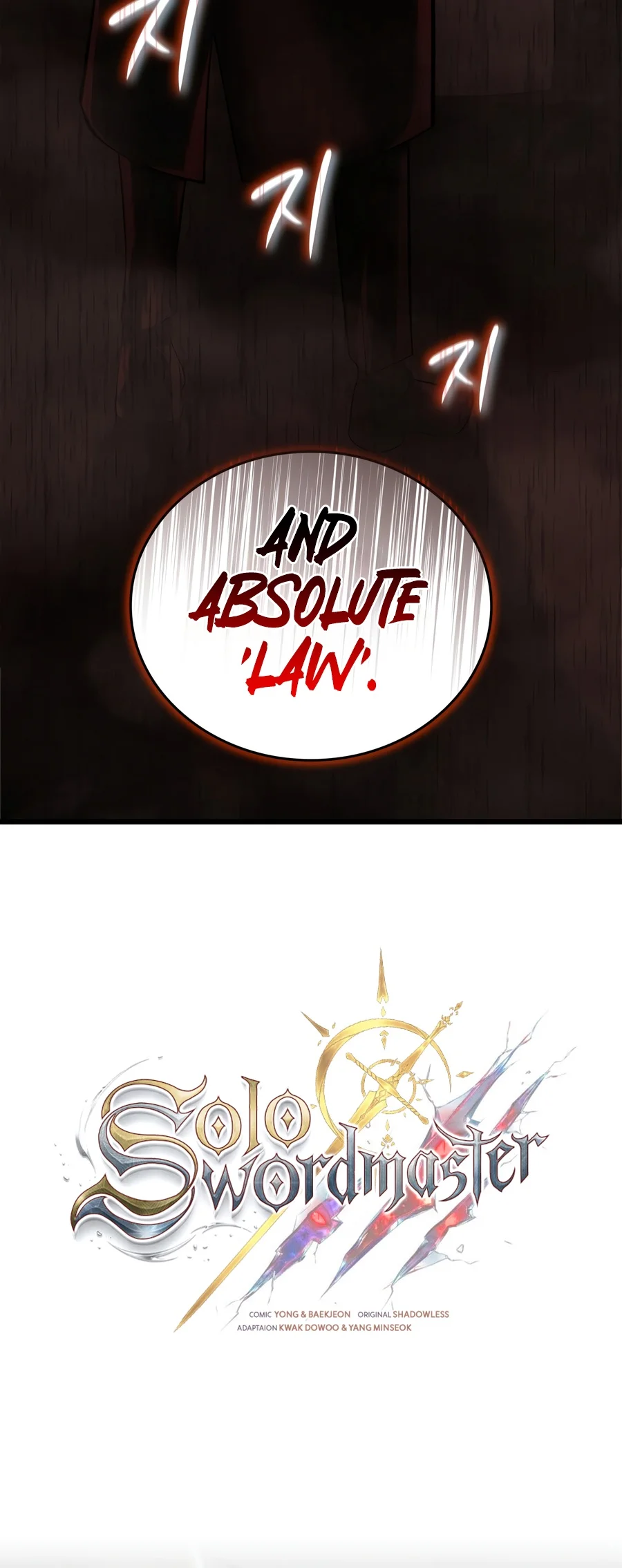Read Solo Swordmaster EN Manga Online