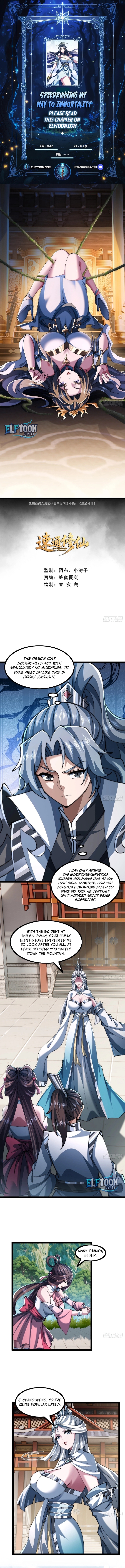 Read Speedrunning My Way to Immortality EN Manga Online