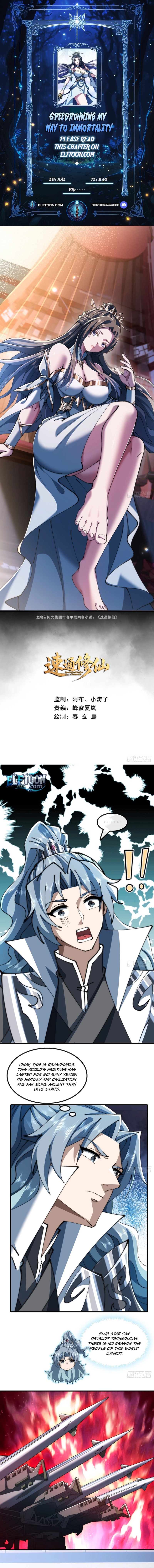 Read Speedrunning My Way to Immortality EN Manga Online