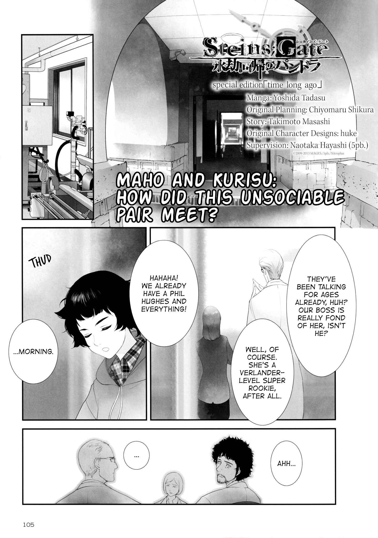 Read Steins;Gate Special Edition - Time Long Ago EN Manga Online