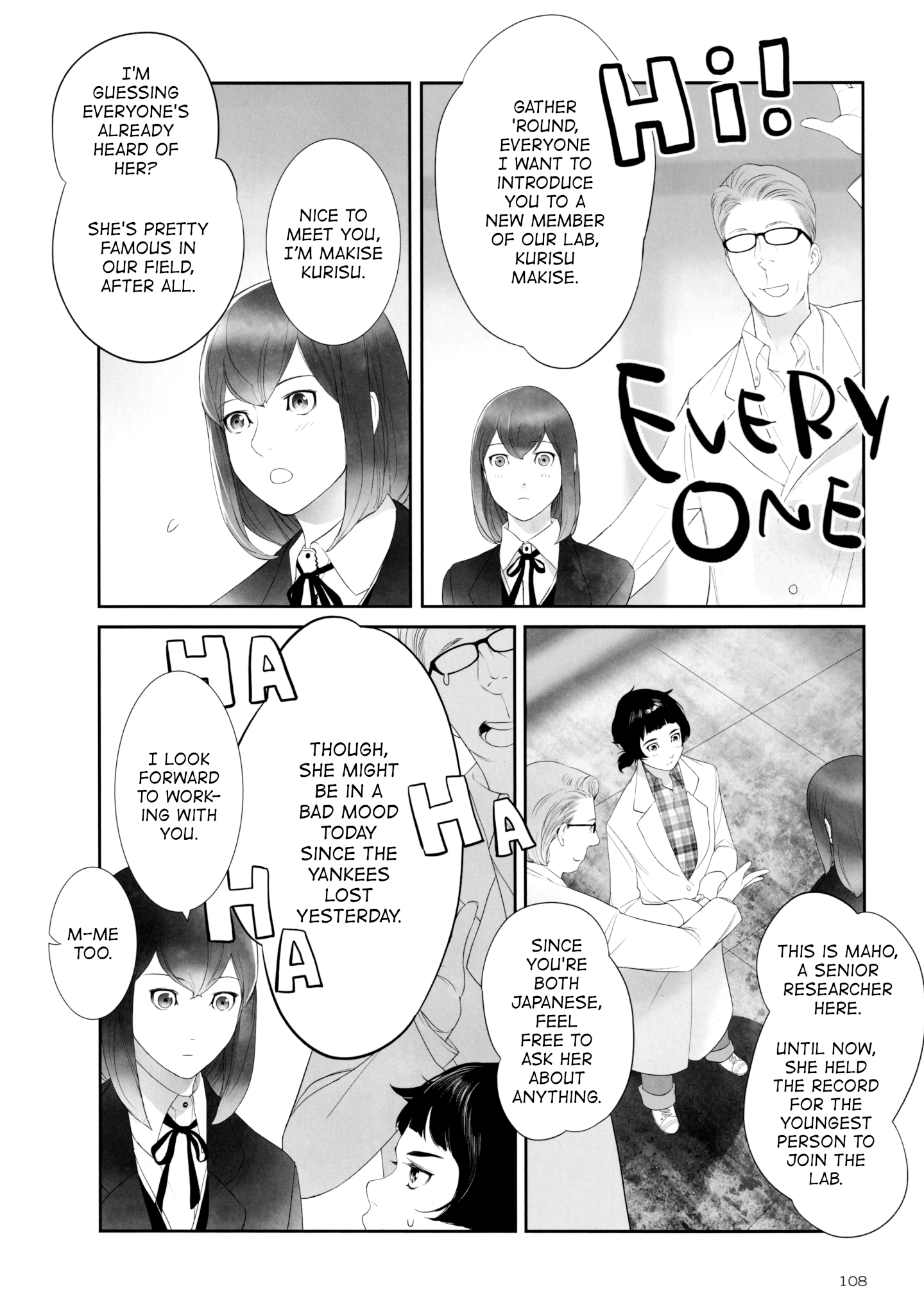Read Steins;Gate Special Edition - Time Long Ago EN Manga Online