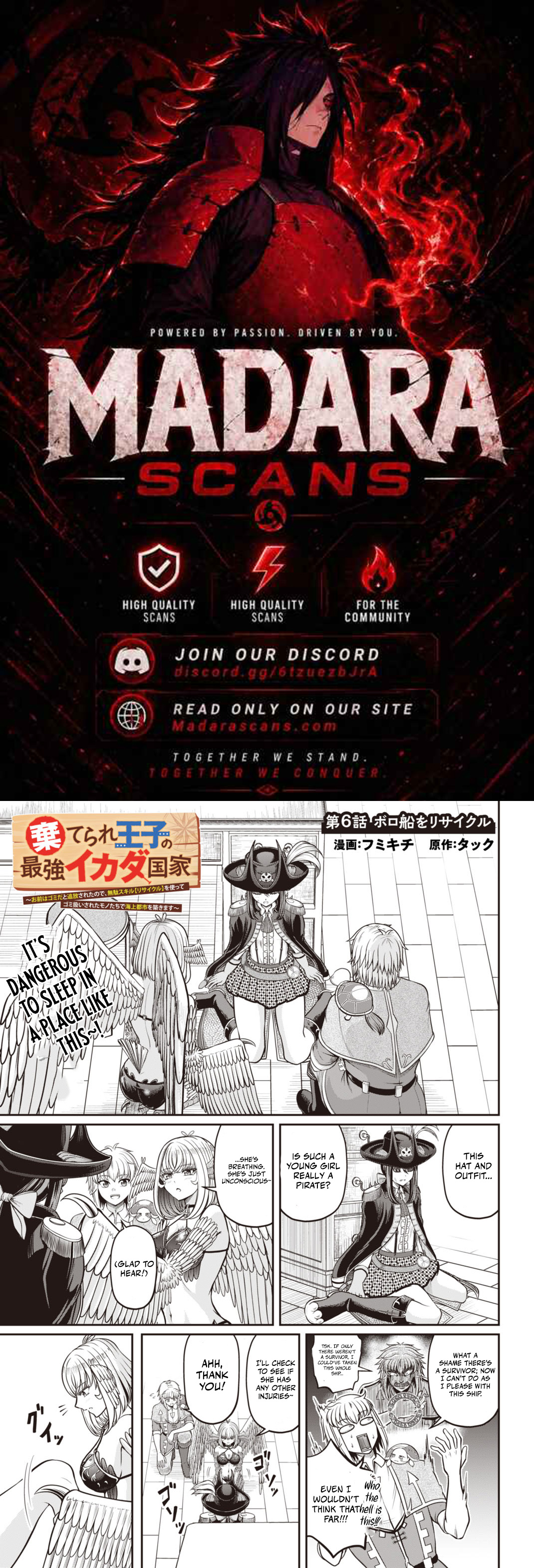 Read Suterare Ouji no Saikyou Ikada Kokka EN Manga Online