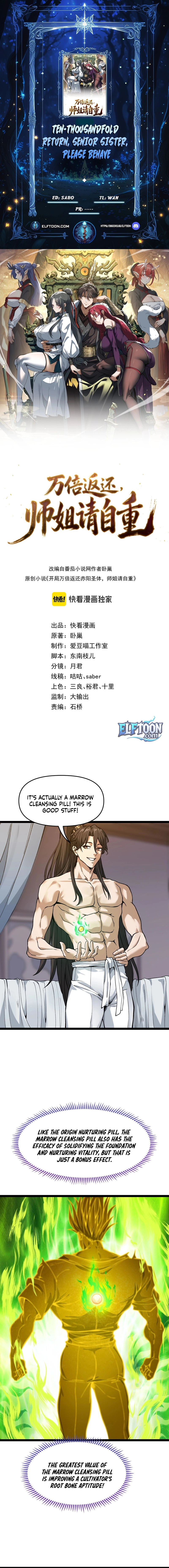 Read Ten-Thousandfold Return, Senior Sister, Please Behave EN Manga Online