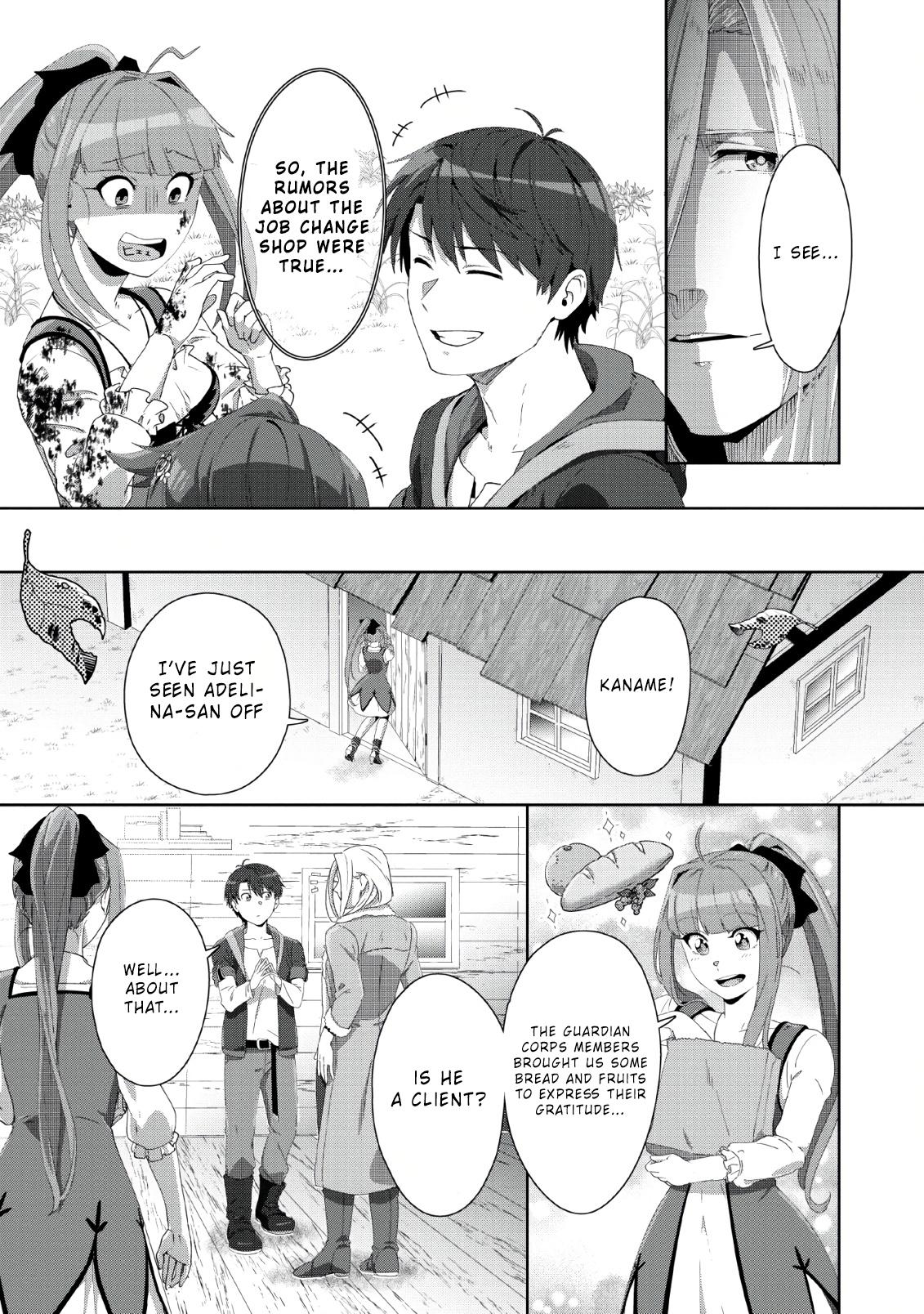 Read Tenshoku No Shinden O Hirakimashita EN Manga Online