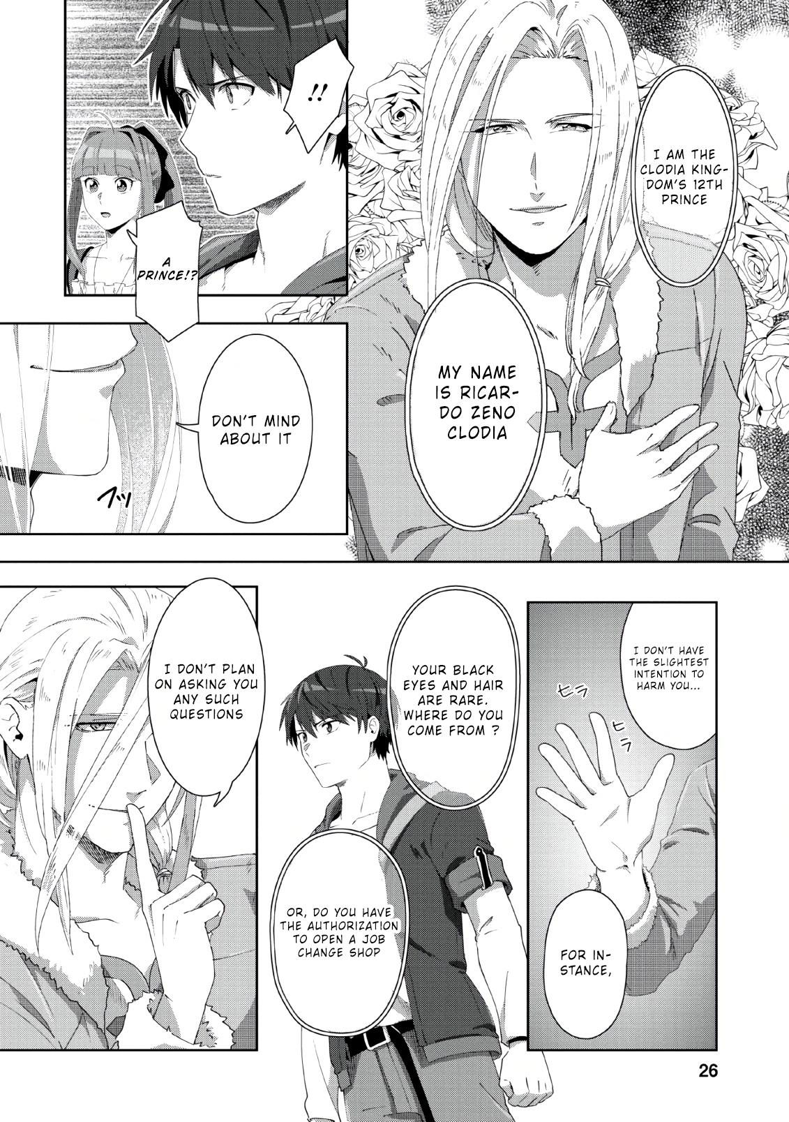 Read Tenshoku No Shinden O Hirakimashita EN Manga Online