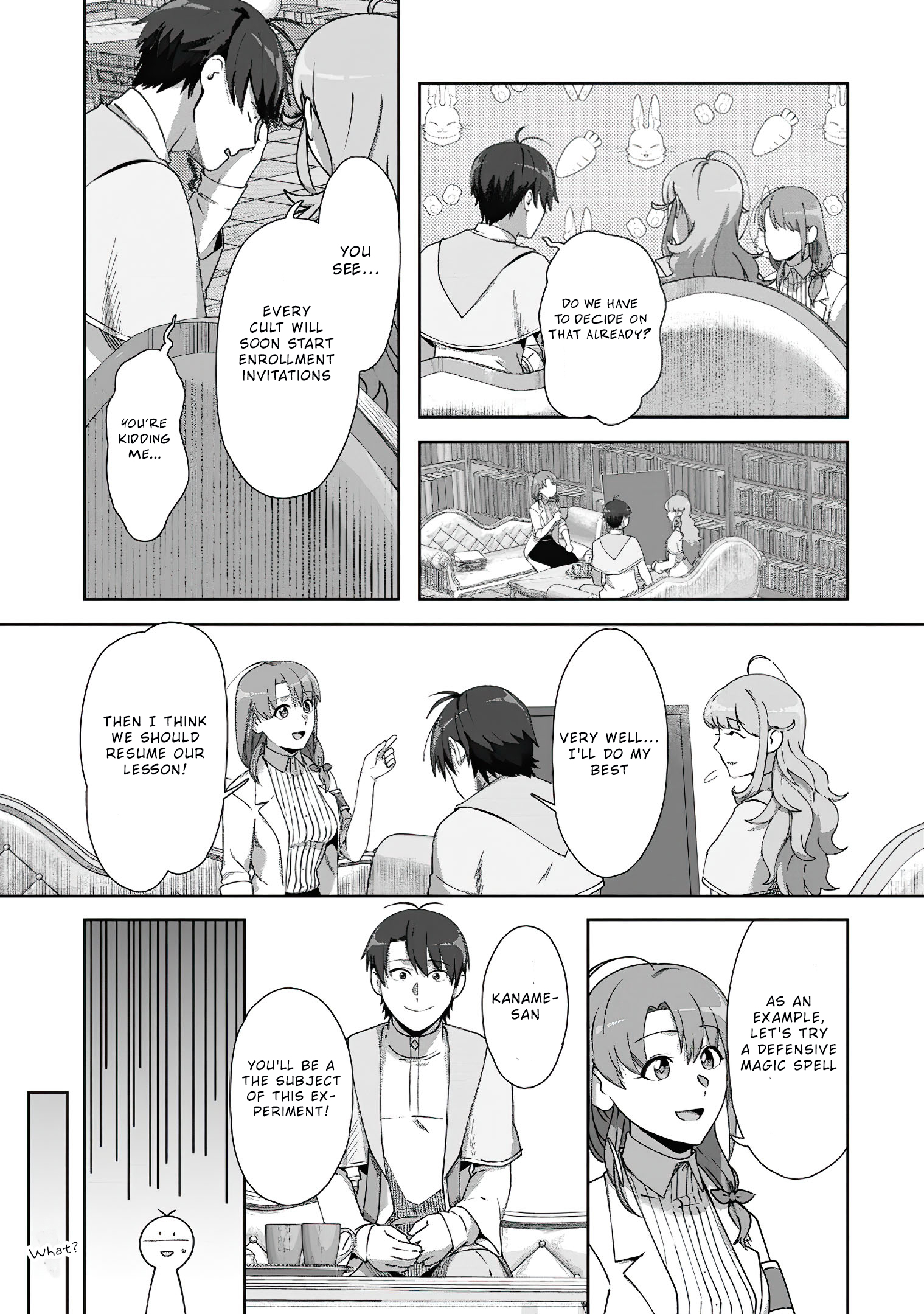 Read Tenshoku No Shinden O Hirakimashita EN Manga Online
