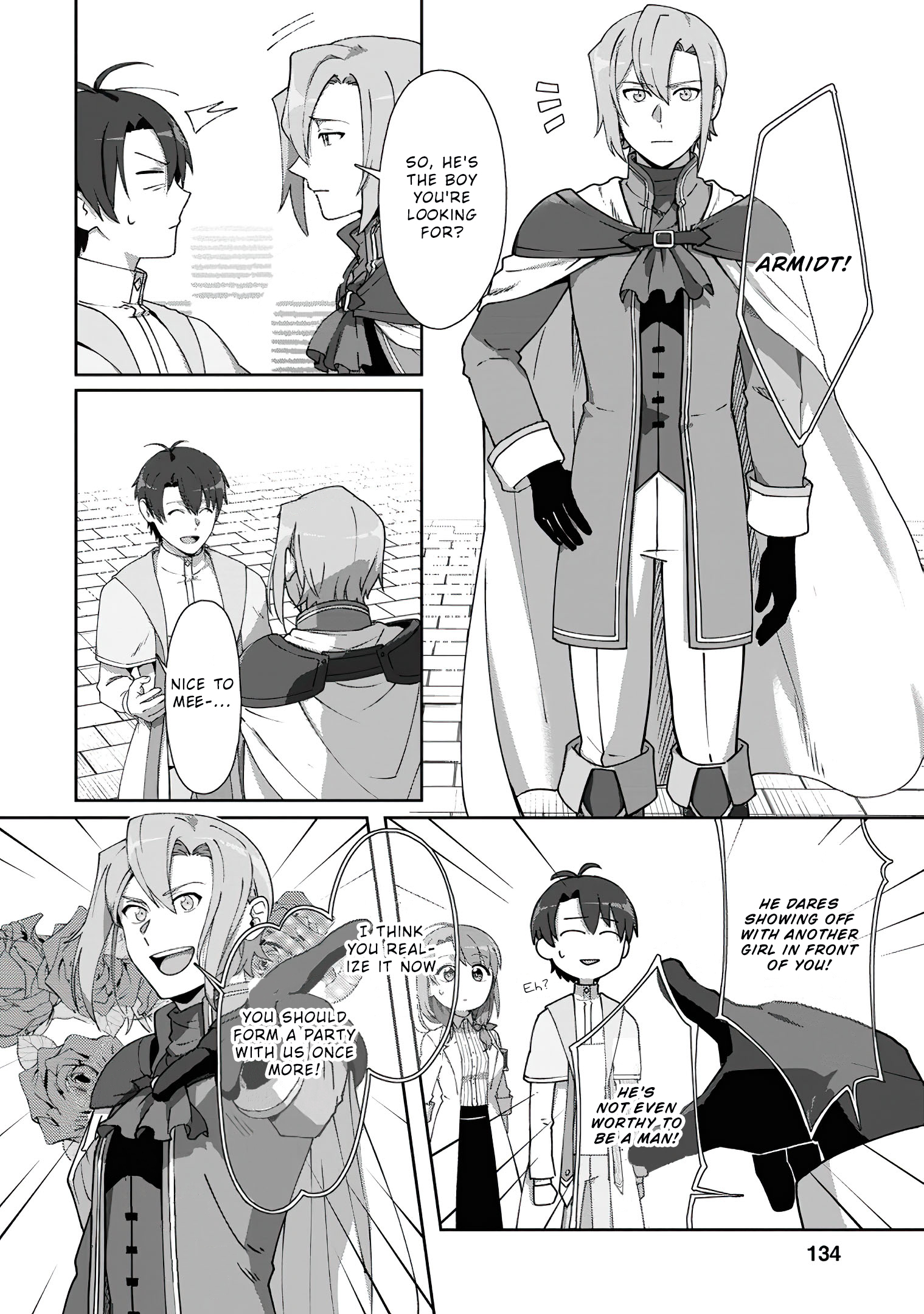 Read Tenshoku No Shinden O Hirakimashita EN Manga Online