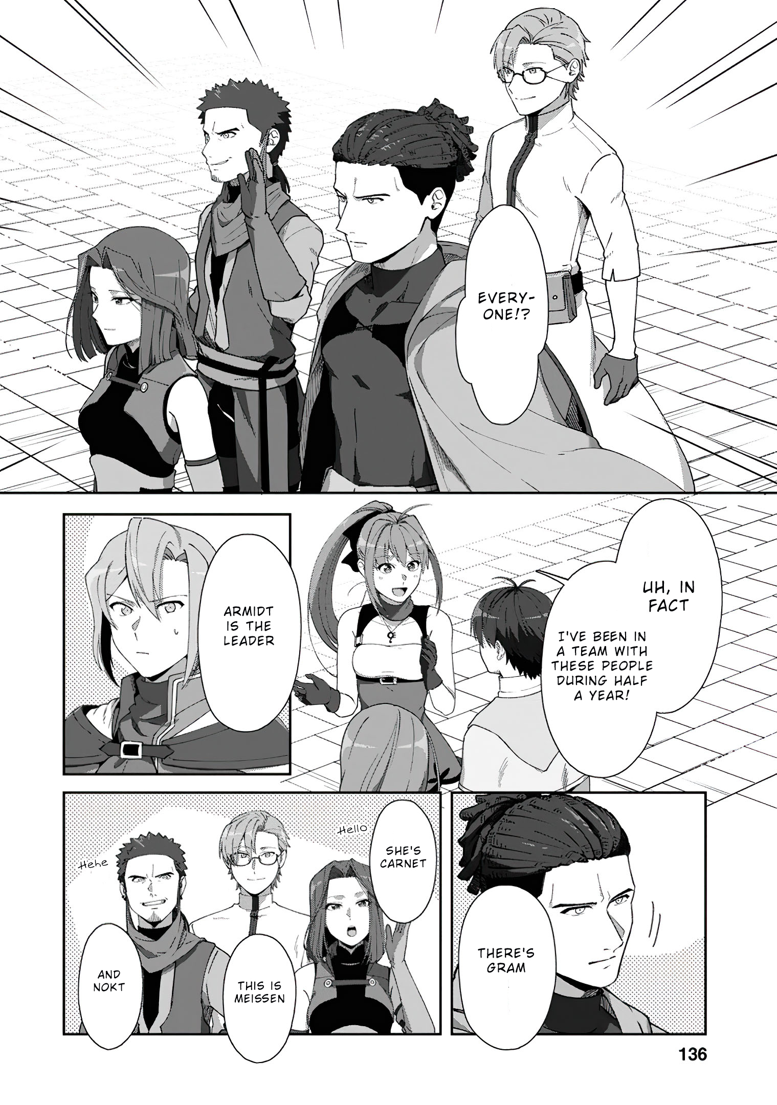 Read Tenshoku No Shinden O Hirakimashita EN Manga Online