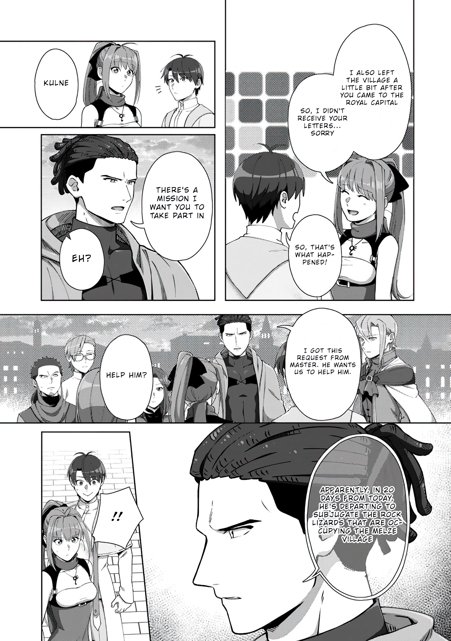Read Tenshoku No Shinden O Hirakimashita EN Manga Online